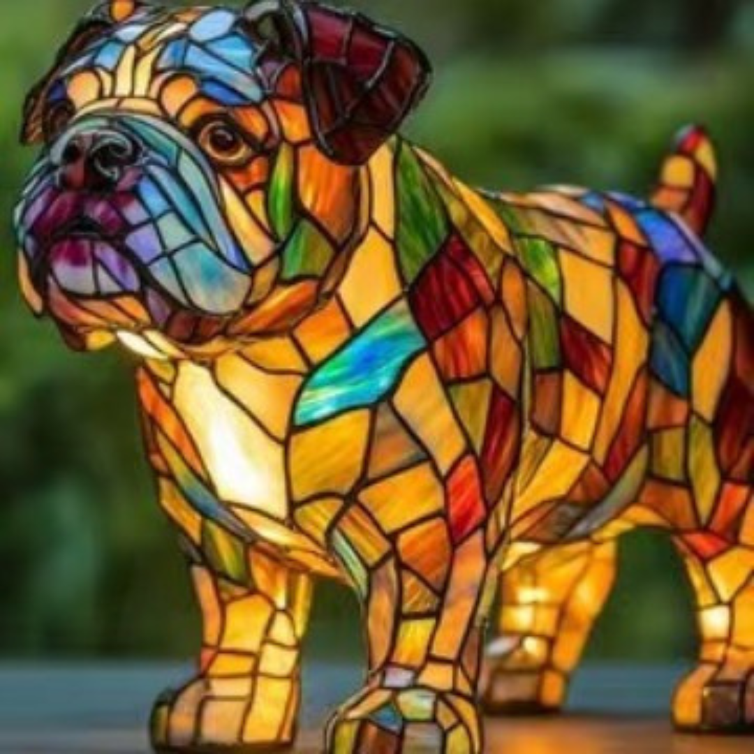 Thor | Hondenlamp Magisk van gekleurd glas