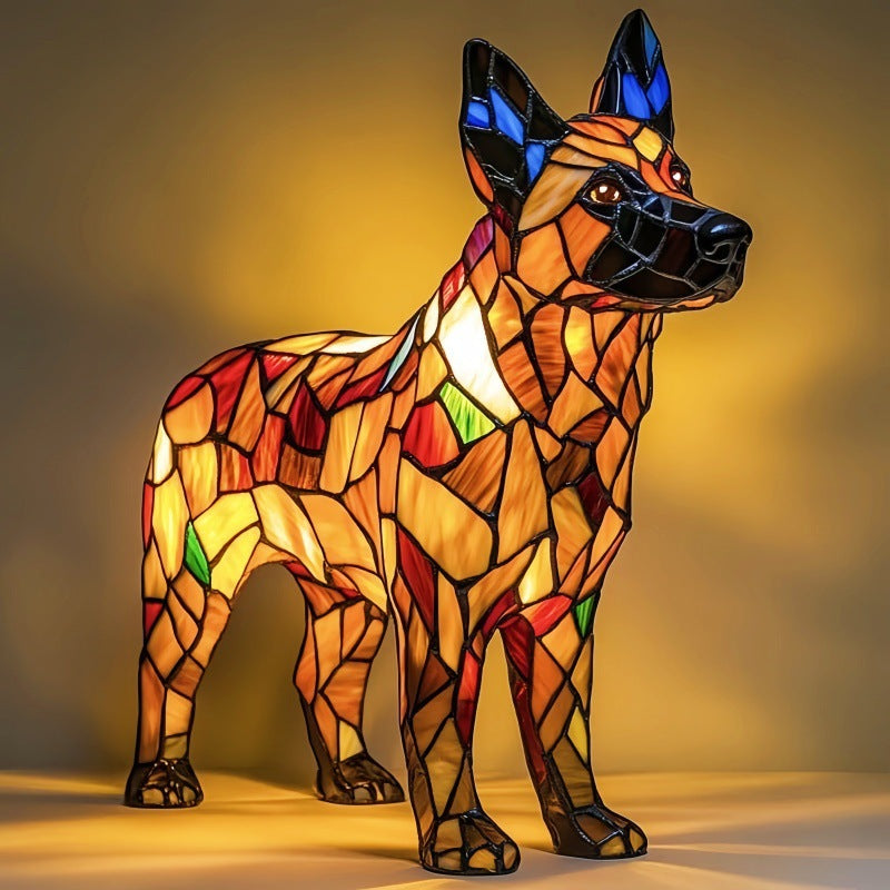 Bandit | Hondenlamp Magisk van gekleurd glas