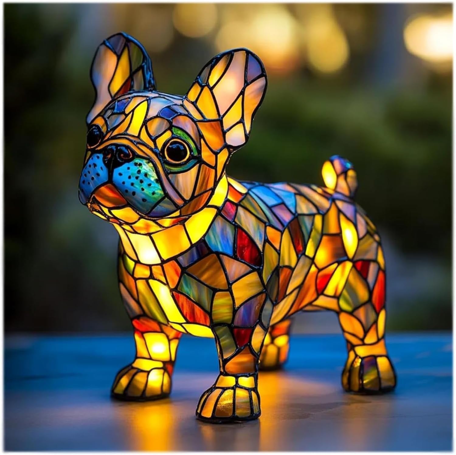 Bruno | Hondenlamp Magisk van gekleurd glas