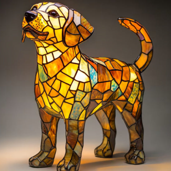 Hunter | Hondenlamp Magisk in gekleurd glas