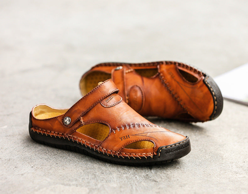 Tom™ | Orthopedische Leren Sandalen