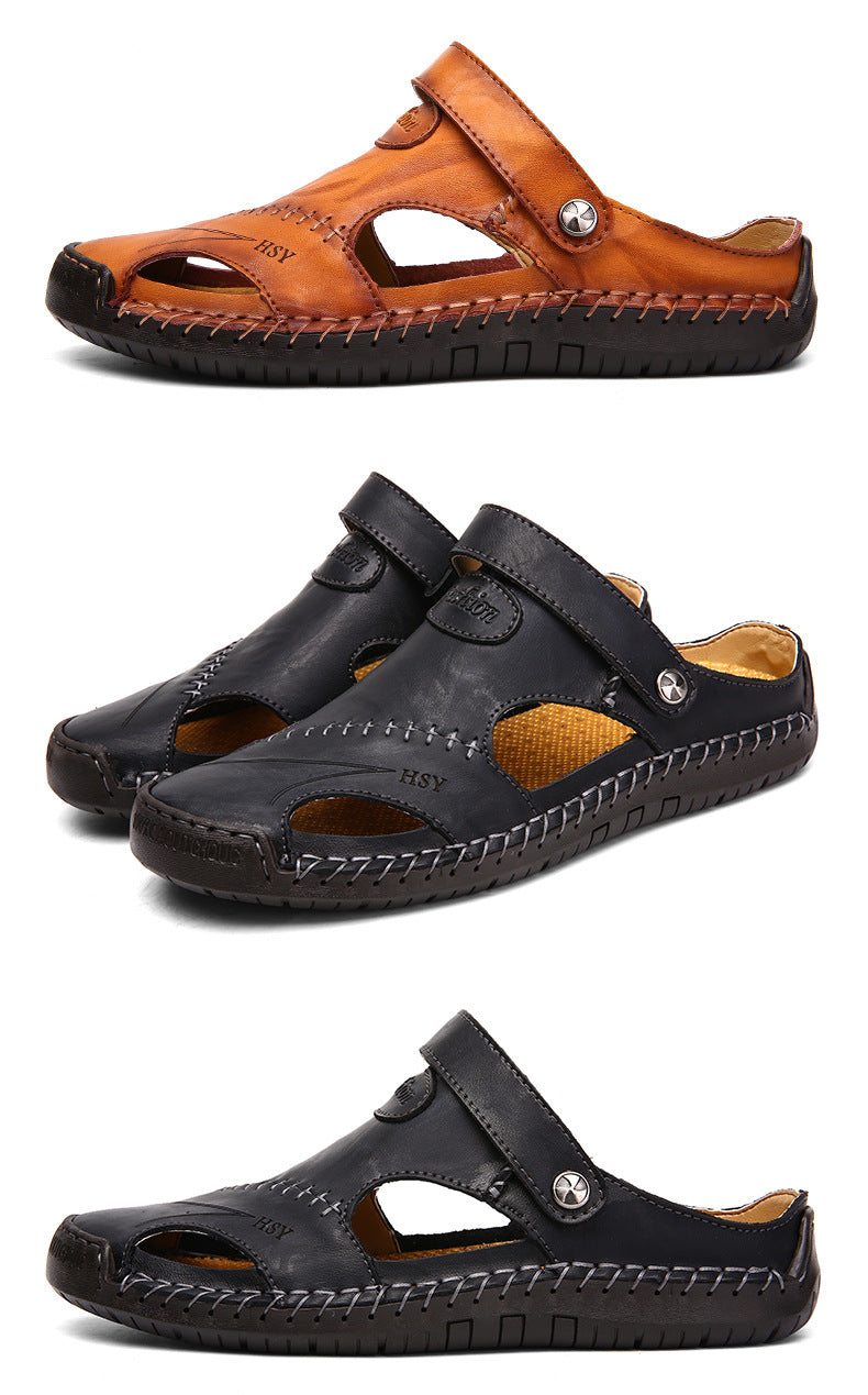 Tom™ | Orthopedische Leren Sandalen