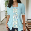 Zomerblouse "Koffietijd" – Chic & vrolijk