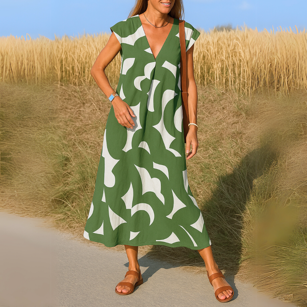 Valérie | V-loops jurk