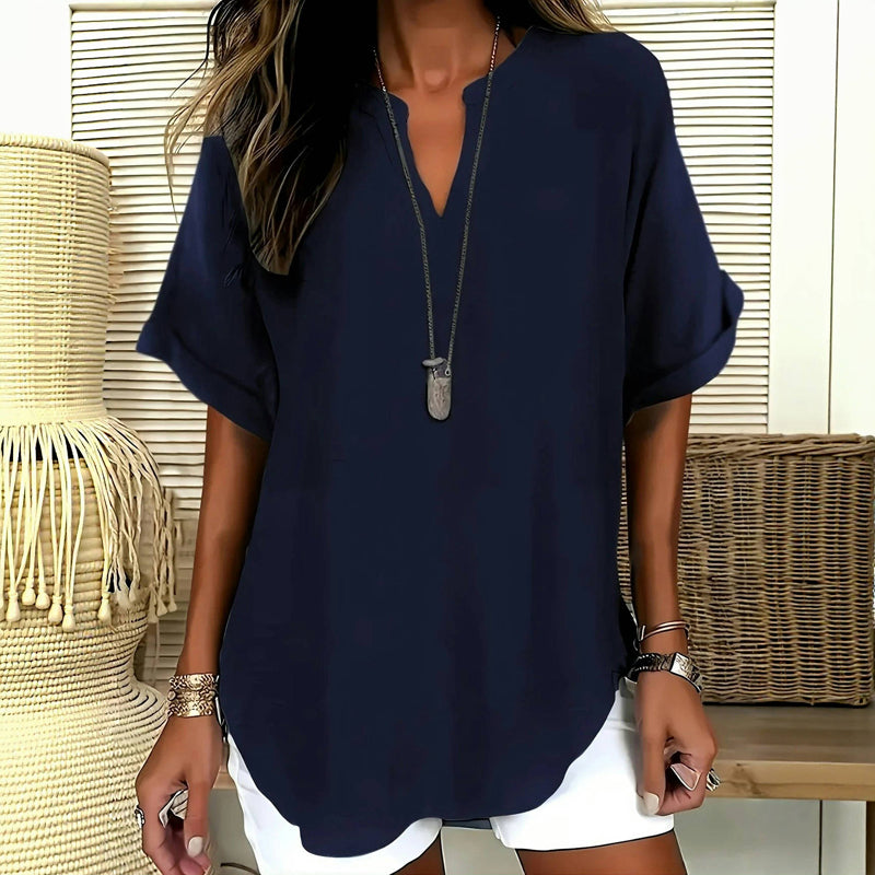 Zomerblouse "Kleinkinderen" – Warm & authentiek