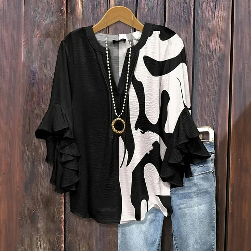 Zomerblouse "Stralende Dag" – Zacht & stijlvol