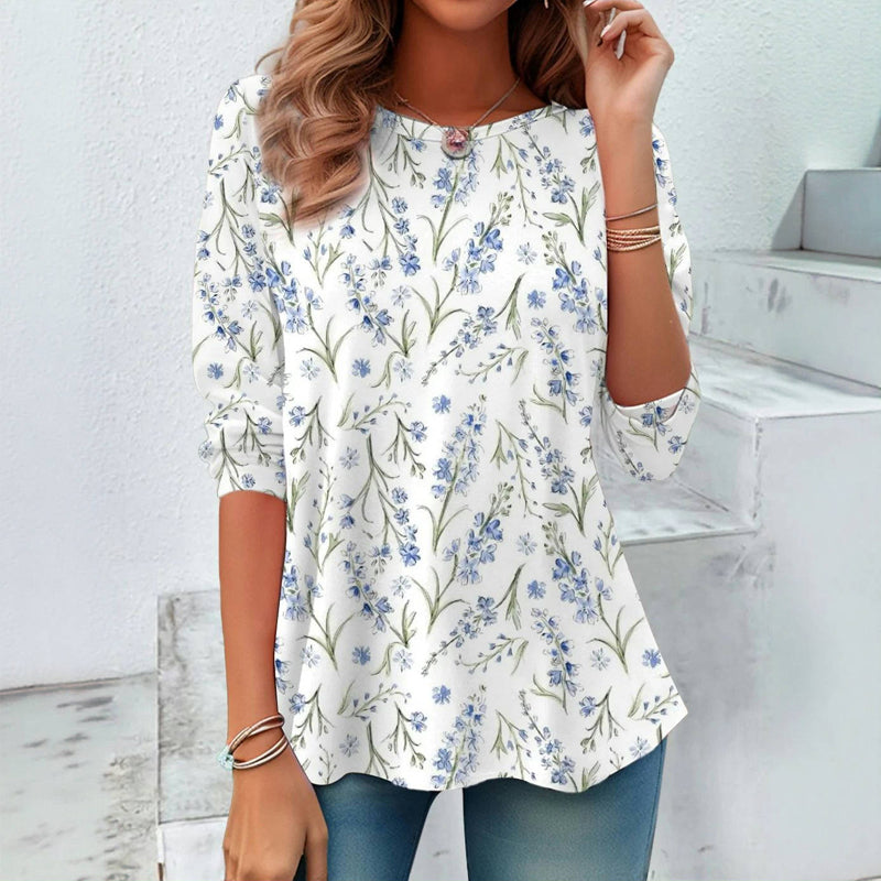 Zomert-shirt "Tuinfeest" – Fris & vrouwelijk