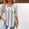 Zomerblouse "Koffietijd" – Elegant & puur