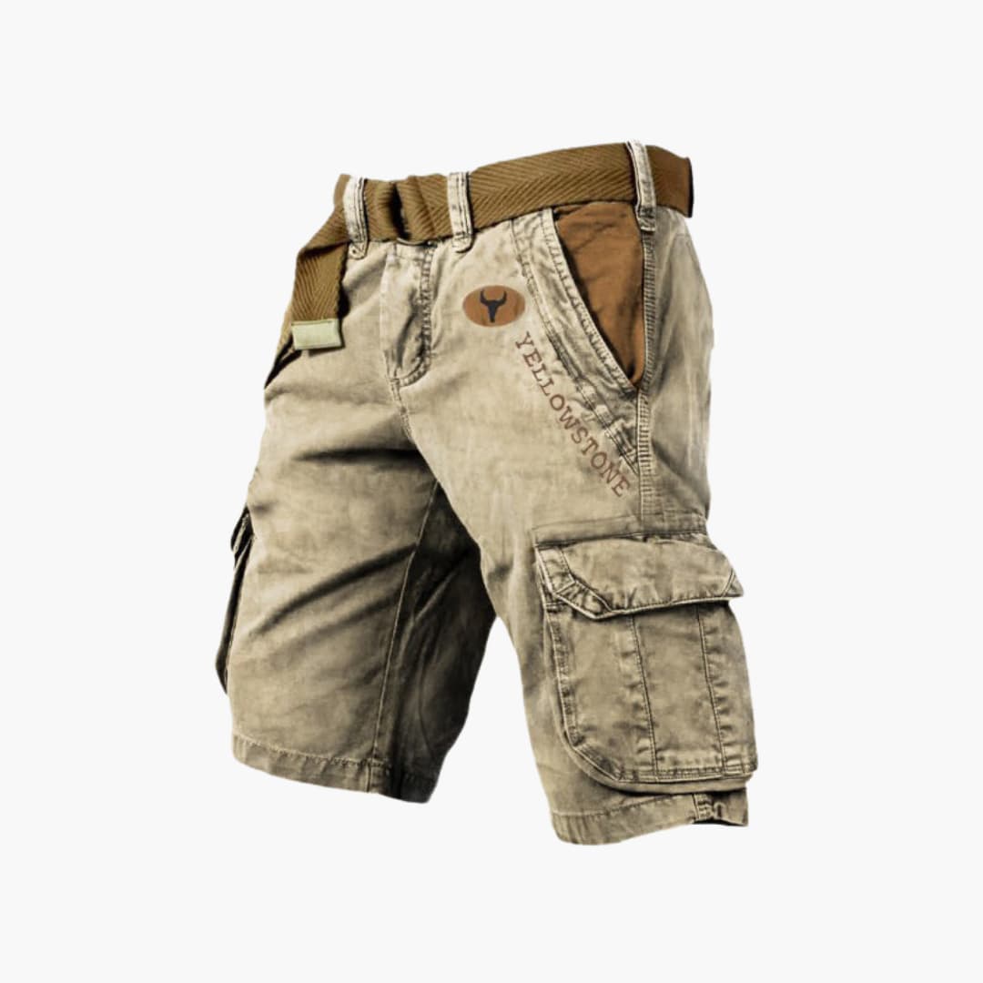 ANTON |CARGO SHORT MET 6 ZAKKEN