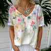 Zomerblouse "Koffietijd" – Lief & elegant