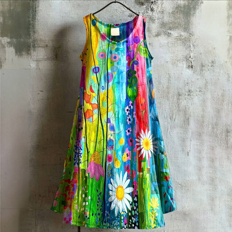 Zomerjurk "Tuinfeest" – Elegant & zomers