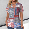 Zomerblouse "Tuinfeest" – Elegant & puur