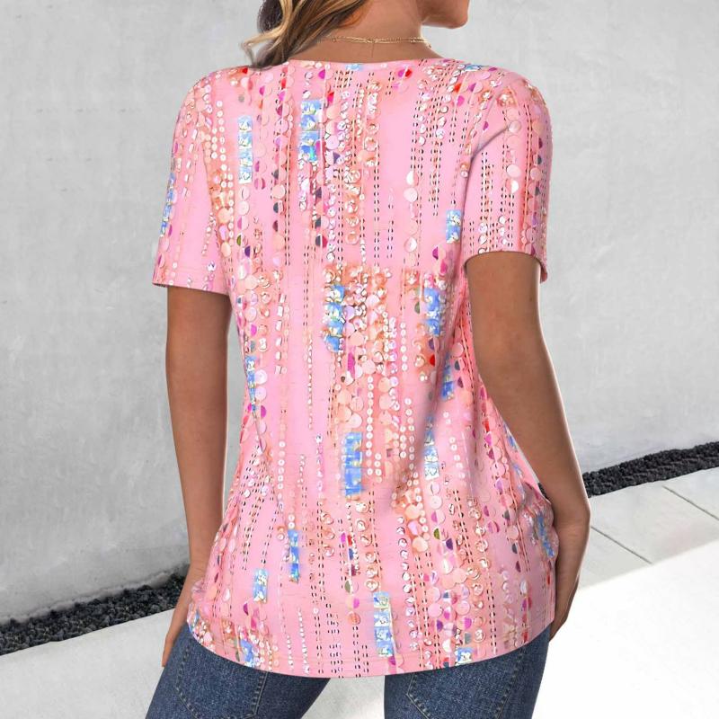Zomerblouse "Tuinfeest" – Stijlvol & fijn