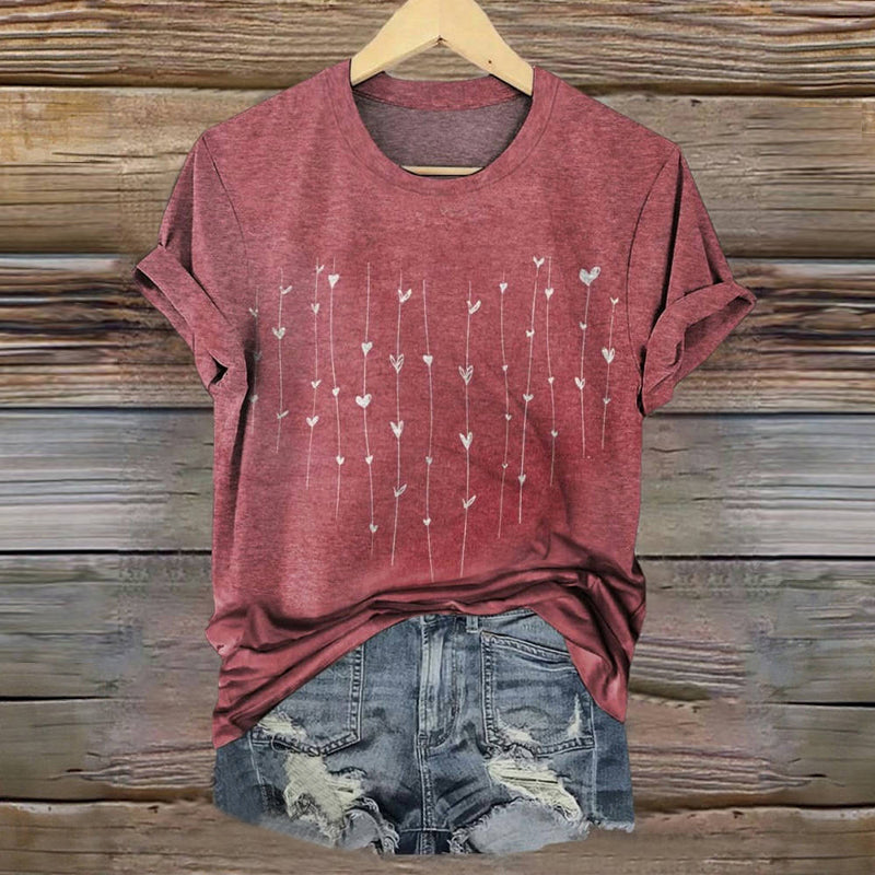 Zomerblouse "Marktdag" – Klassiek & zacht