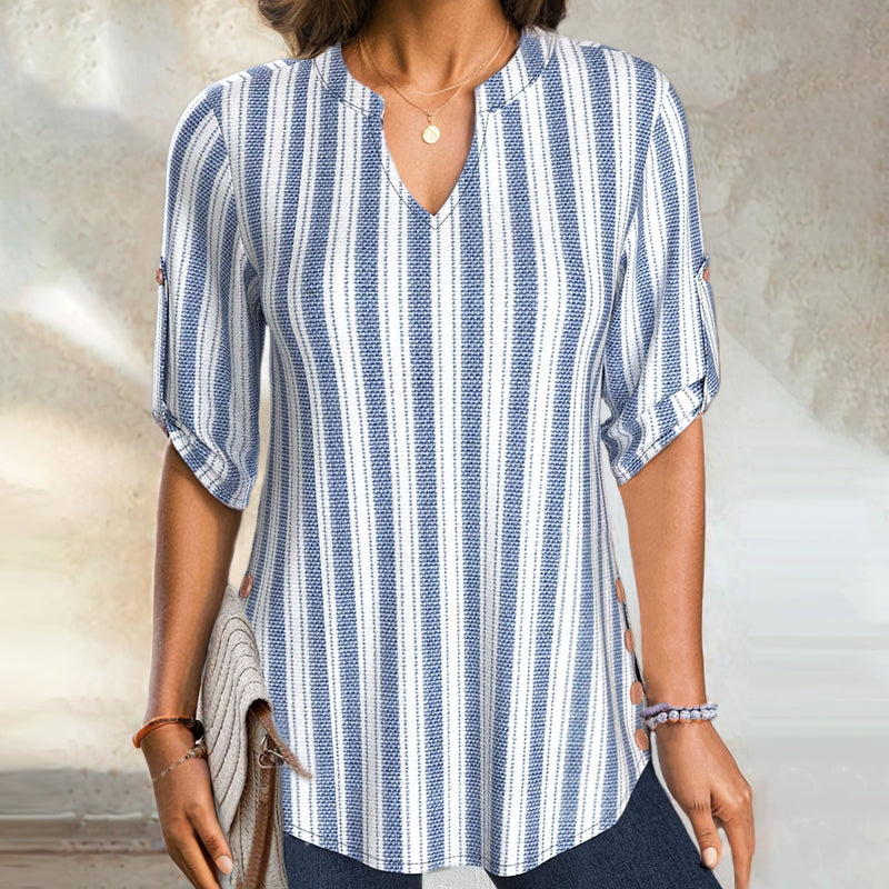 Zomerblouse "Marktdag" – Elegant & fijn