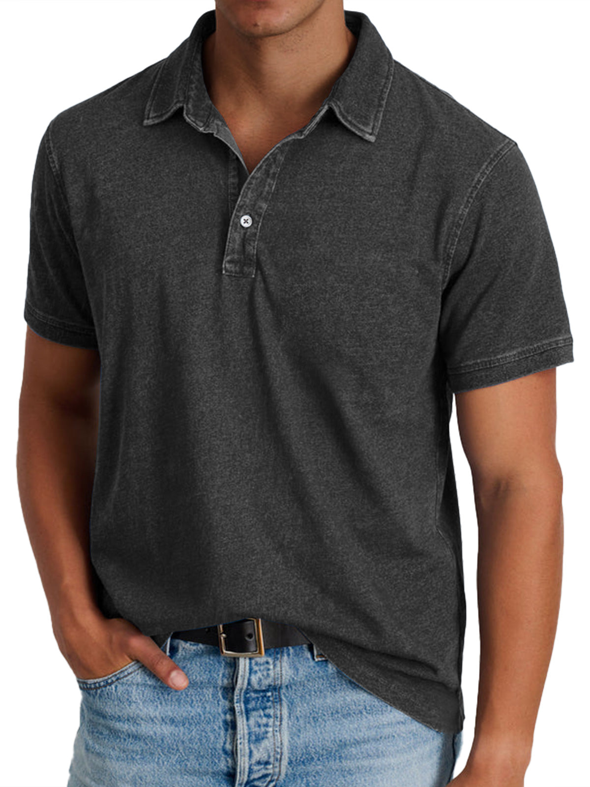 Menno | Poloshirt met kraag