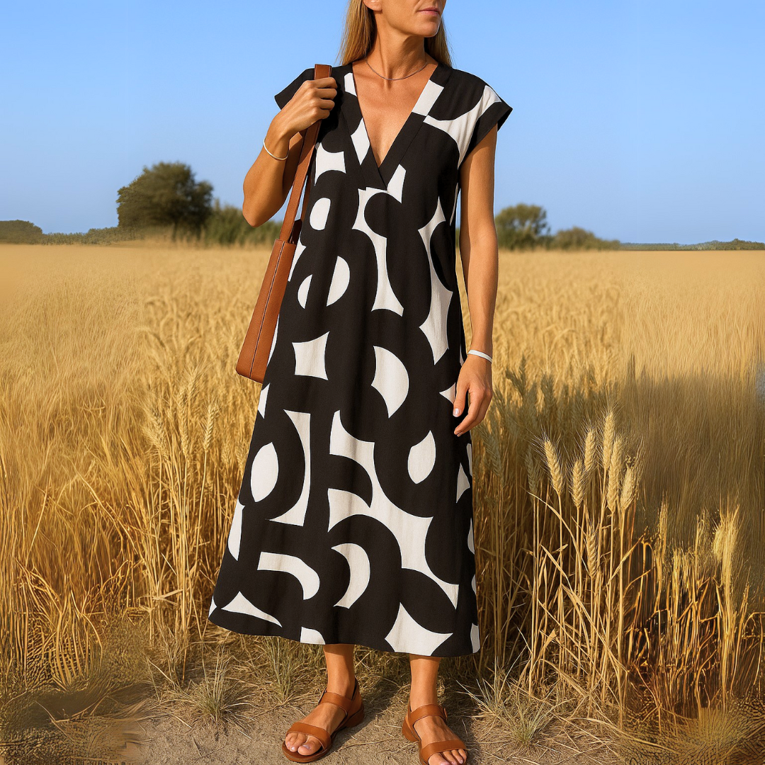 Valérie | V-loops jurk