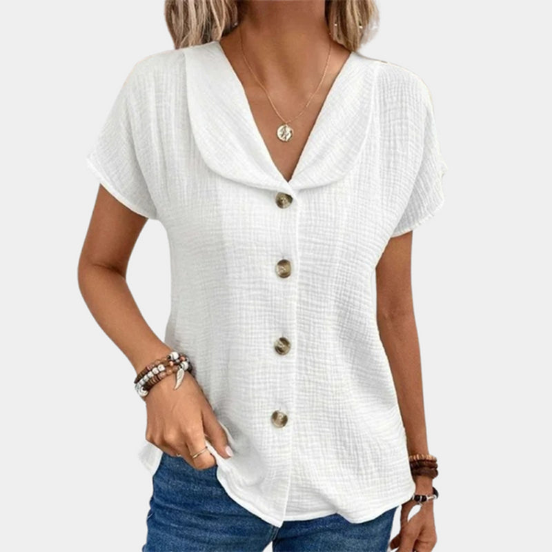 Zomerblouse "Marktdag" – Zomers & elegant