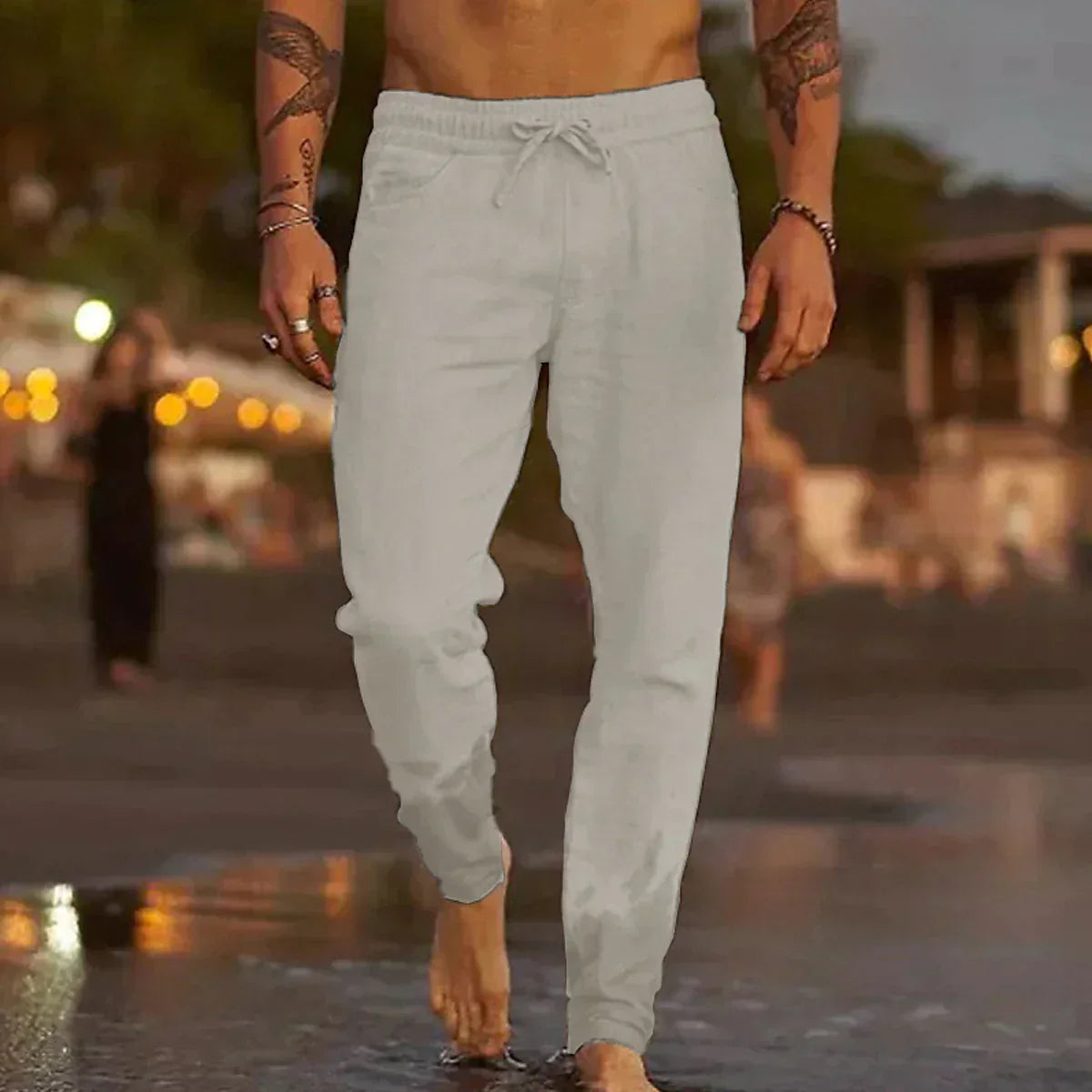 Nando-Linnen strandbroek