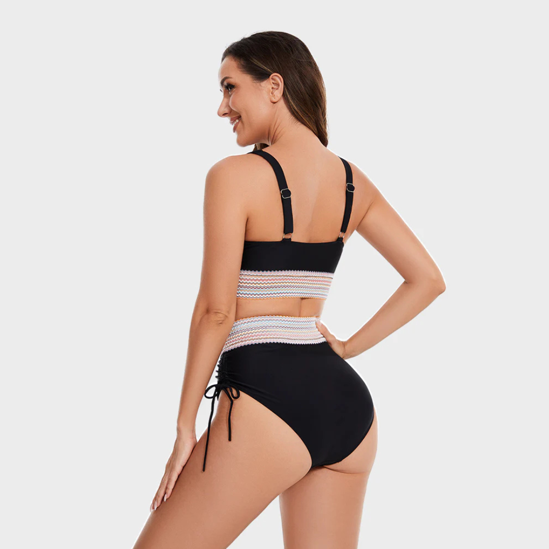 Noor - Hoge Taille Bikini Set
