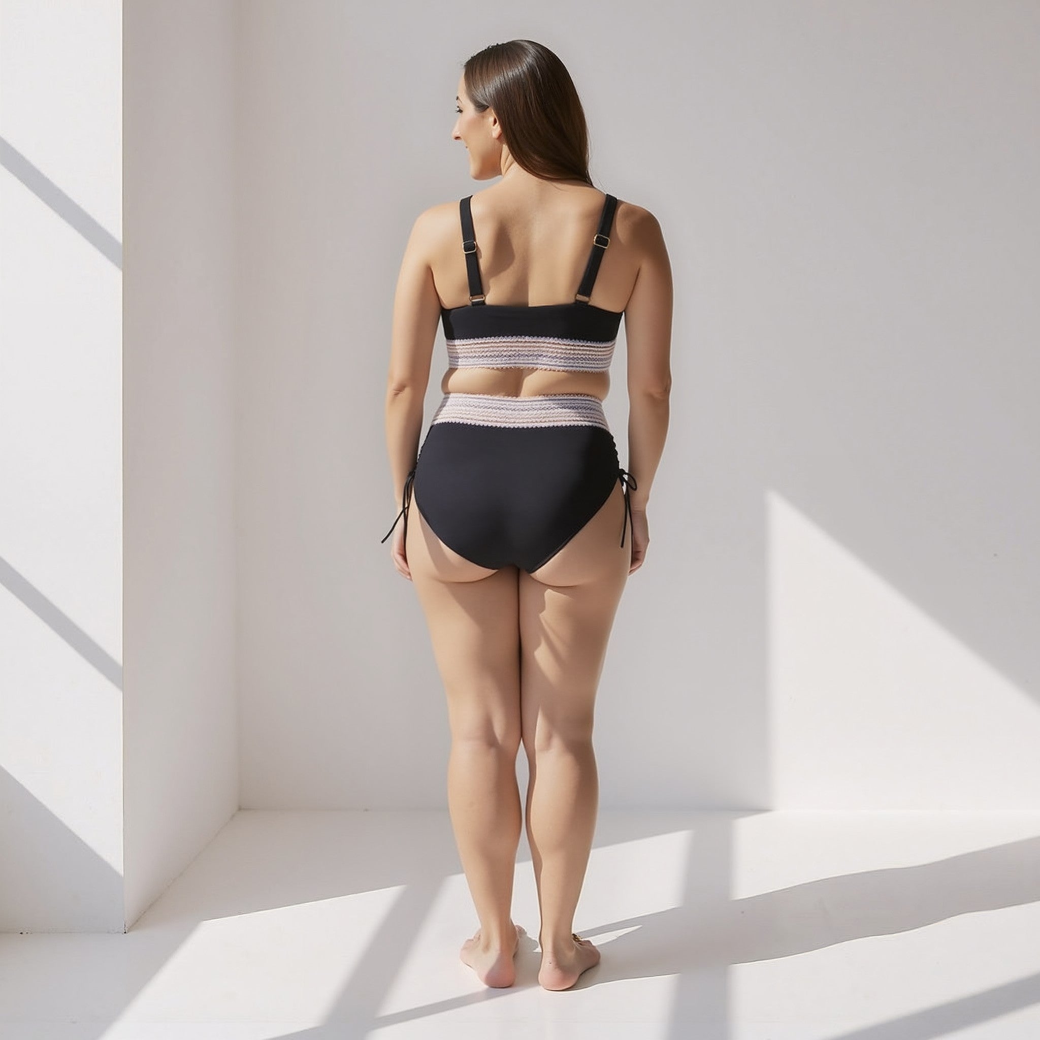 Noor - Hoge Taille Bikini Set