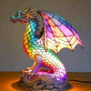 Ignis | Magische draaklamp van gekleurd glas