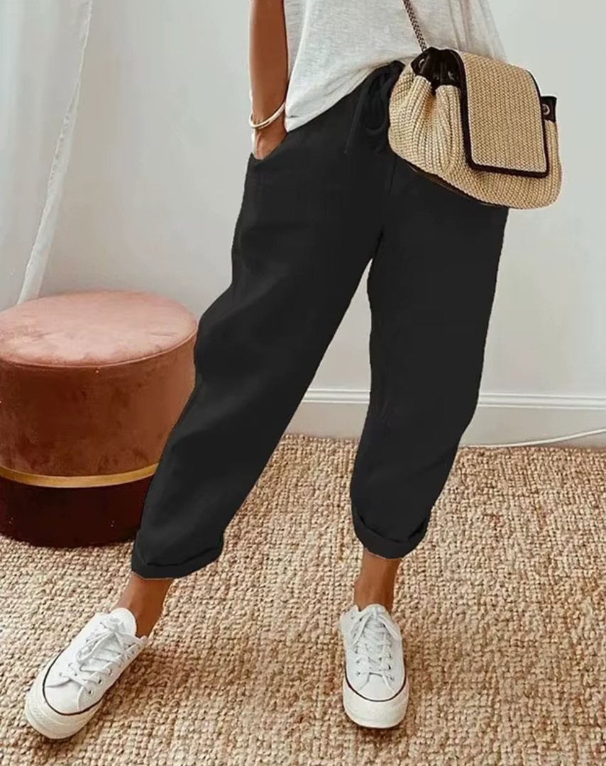 Elin - linnen broek
