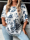 Zomerblouse "Tuinfeest" – Fris & vrouwelijk