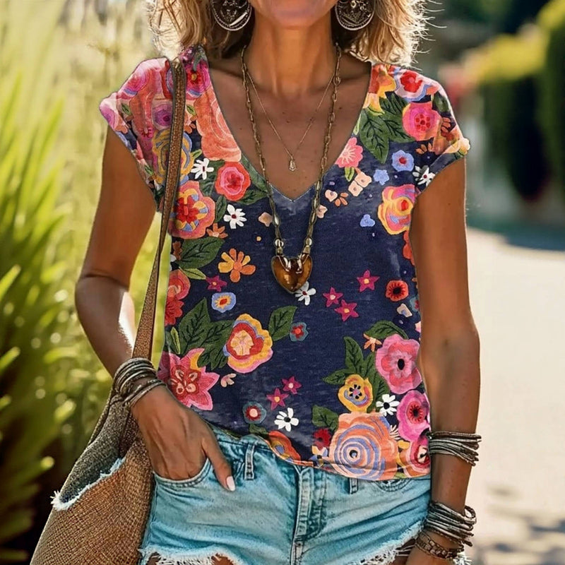Zomertop "Zondagmiddag" – Comfort & chique