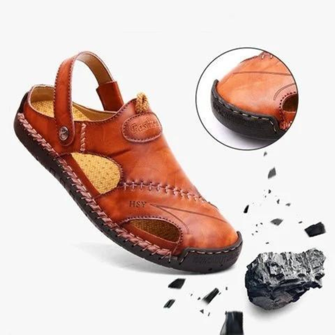 Tom™ | Orthopedische Leren Sandalen